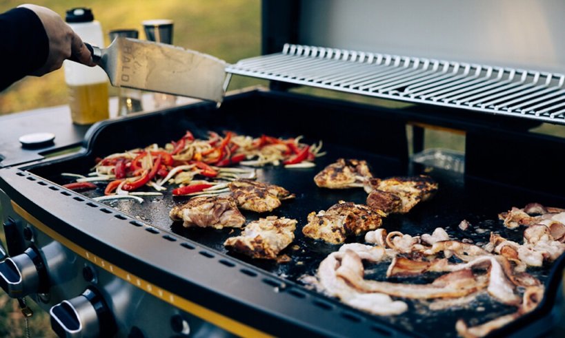 BBQ Game with a Flat Surface Grill?
